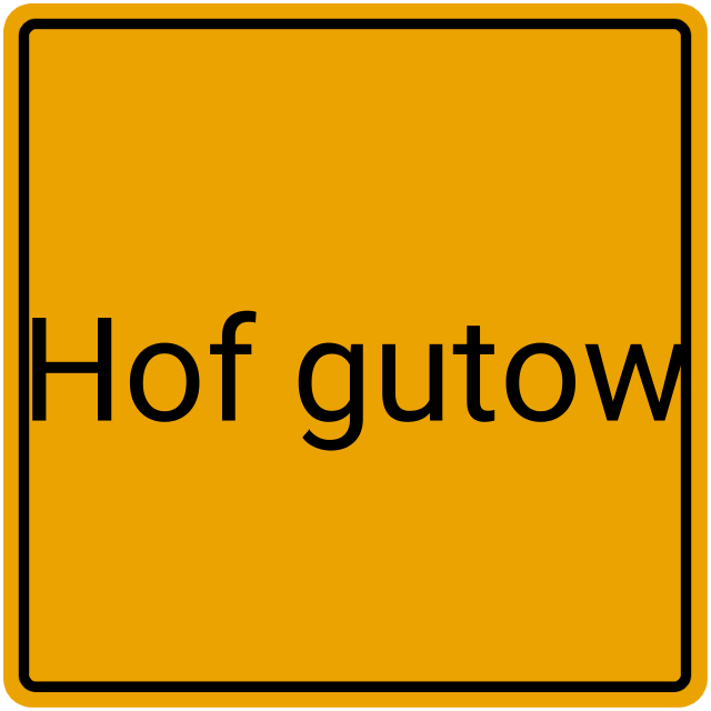 Meldebestätigung Hof Gutow